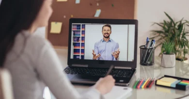 online course video